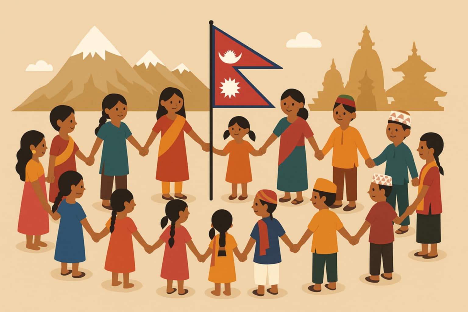 मानव बनौं, जातीय भेदभाव अन्त्य गरौं