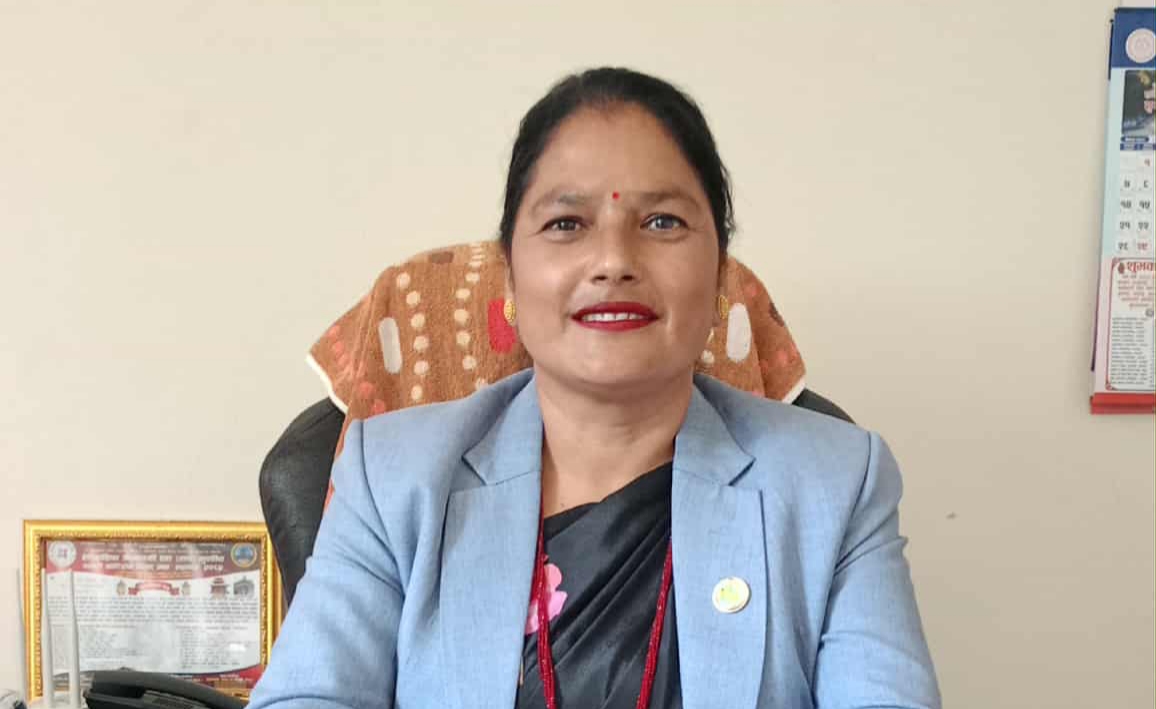 प्रेरणादायी महिला जनप्रतिनिधिको सूचीमा उपप्रमुख अर्याल
