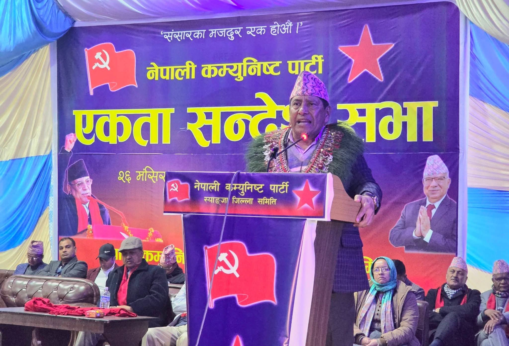 निर्धारित समयमा चुनाब अहिलेको आवश्यकता : नेता श्रेष्ठ 