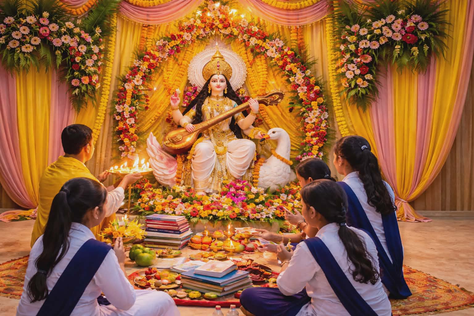 सरस्वती पूजाको महत्त्व