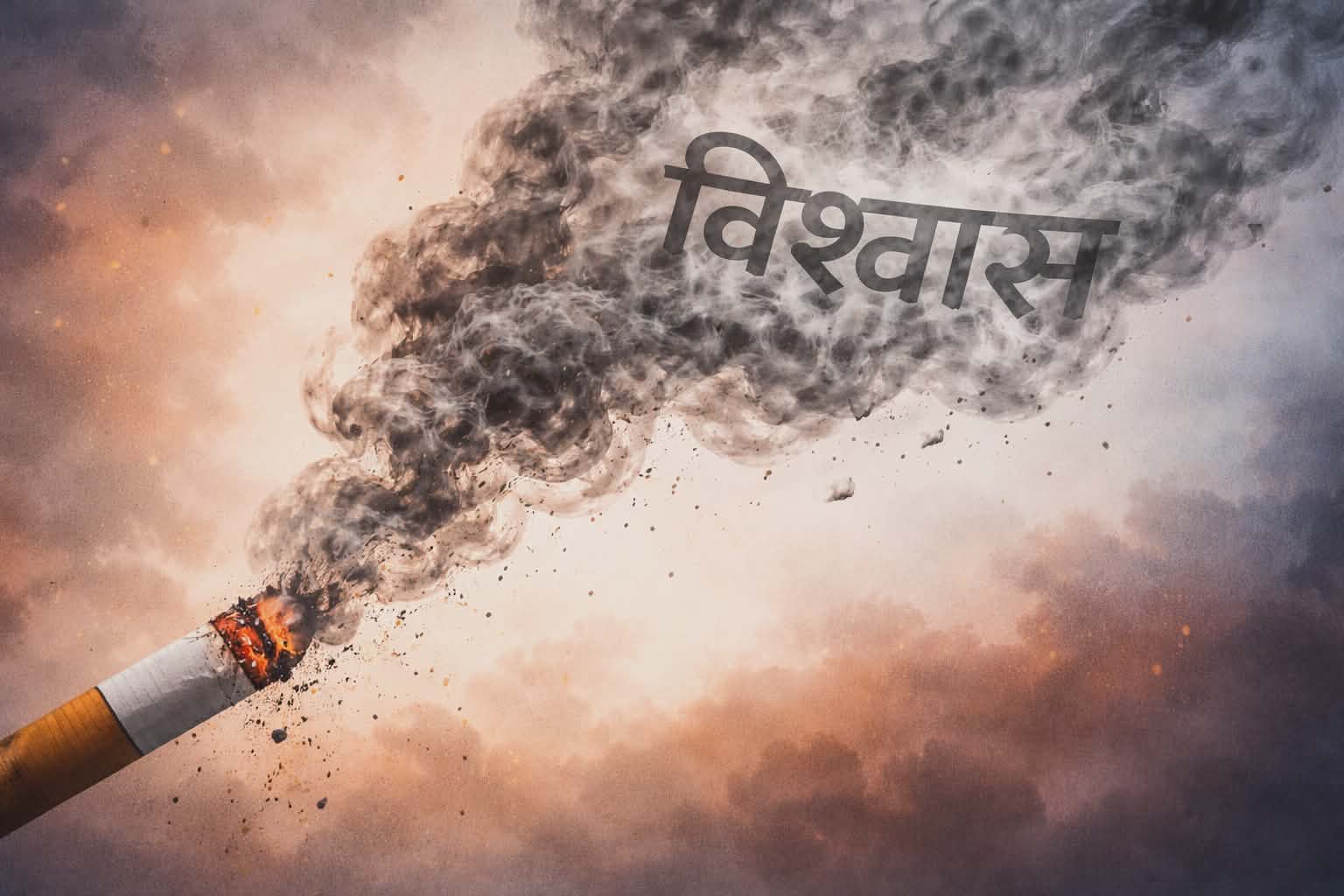 धूवाँसँगै उडेको विश्वास