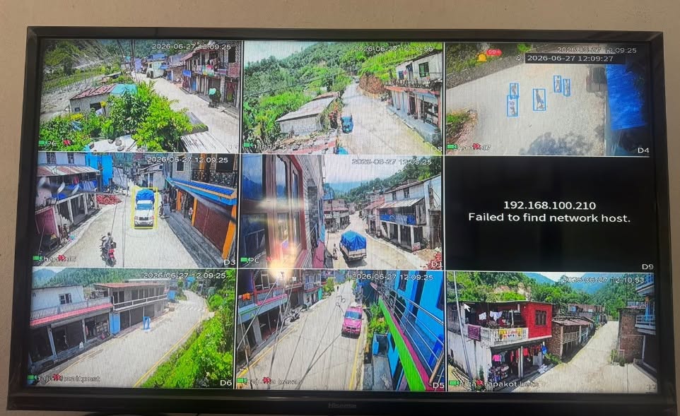 अर्जुनचौपारी बजारमा १३ सीसीटीभी क्यामेरा जडान, प्रहरीलाई हस्तान्तरण