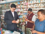 जिल्ला प्रशासनको बजार अनुगमन, भीरकोटका ३ फार्मेसी कारबाहीमा