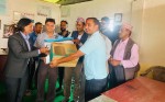 इन्जिनियर रेग्मीद्वारा दुई विद्यालयलाई शैक्षिक सहयोग