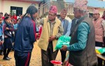 कमल पंगेनी स्मृति प्रतिष्ठानद्वारा विद्यालय पोशाक वितरण
