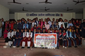 छात्राहरूलाई आत्मरक्षा तालिम