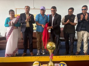 प्रचण्ड कप  महिला भलिबल प्रतियोगिता पोखरामा हुँदै, प्रथम पुरस्कार ६ लाख 