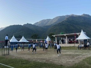 पालिकास्तरीय भलिबल: भीरकोट फाइनलमा प्रवेश