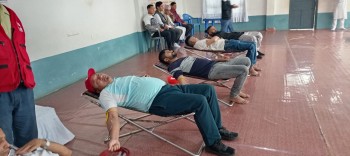 मानव एकता दिवसको अवसरमा रक्तदान