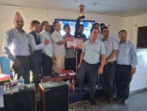 जिल्लास्तरीय अंग्रेजी हिज्जे प्रतियोगितामा त्रिभुवन आदर्श प्रथम