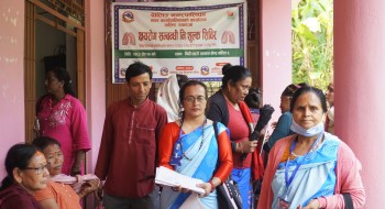 वालिङमा अत्याधुनिक एआई (AI) प्रविधिबाट क्षयरोग परीक्षण शिविर सम्पन्न, ४५३ जना लाभान्वित