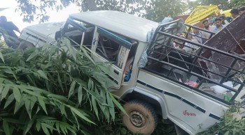 स्याङ्जामा जीप दुर्घटना: २ जनाको मृत्यु, १७ जना घाइते