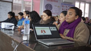 वालिङमा क्षयरोग अभिमुखिकरण