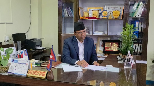 भीरकोट घोषणा पत्रसहित प्रशासनको ध्यानाकर्षण 