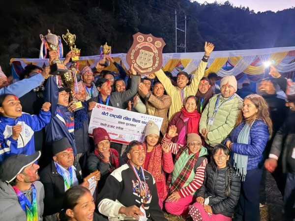 राष्ट्रपति शिल्डको उपाधि त्रि–शहिदलाई