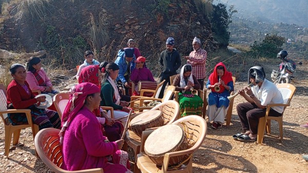 उद्यमशीलता र संस्कृतिको संरक्षणका  बाजा बजाउने तालिम