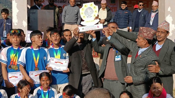 भीरकोट राष्ट्रपति रनिङ शिल्ड २०८२:  २६ पदक सहित भाग्योदय मा.वि. प्रथम