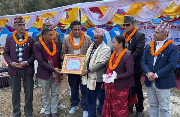 आँधीखोलामा छैटौँ राष्ट्रपति रनिङ शिल्ड प्रतियोगिता सुरु