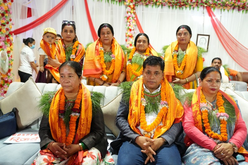 कोटिहोममा स्याङ्जाका पालिकाबाट आर्थिक सहयोग घोषणा