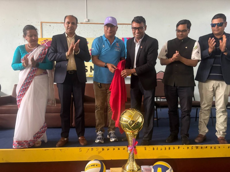 प्रचण्ड कप  महिला भलिबल प्रतियोगिता पोखरामा हुँदै, प्रथम पुरस्कार ६ लाख 