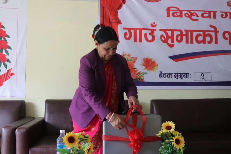 बिरुवाको बजेट ४८ करोड ६० लाख :  बजेटमा सडक पूर्वाधारलाई प्राथमिकता 