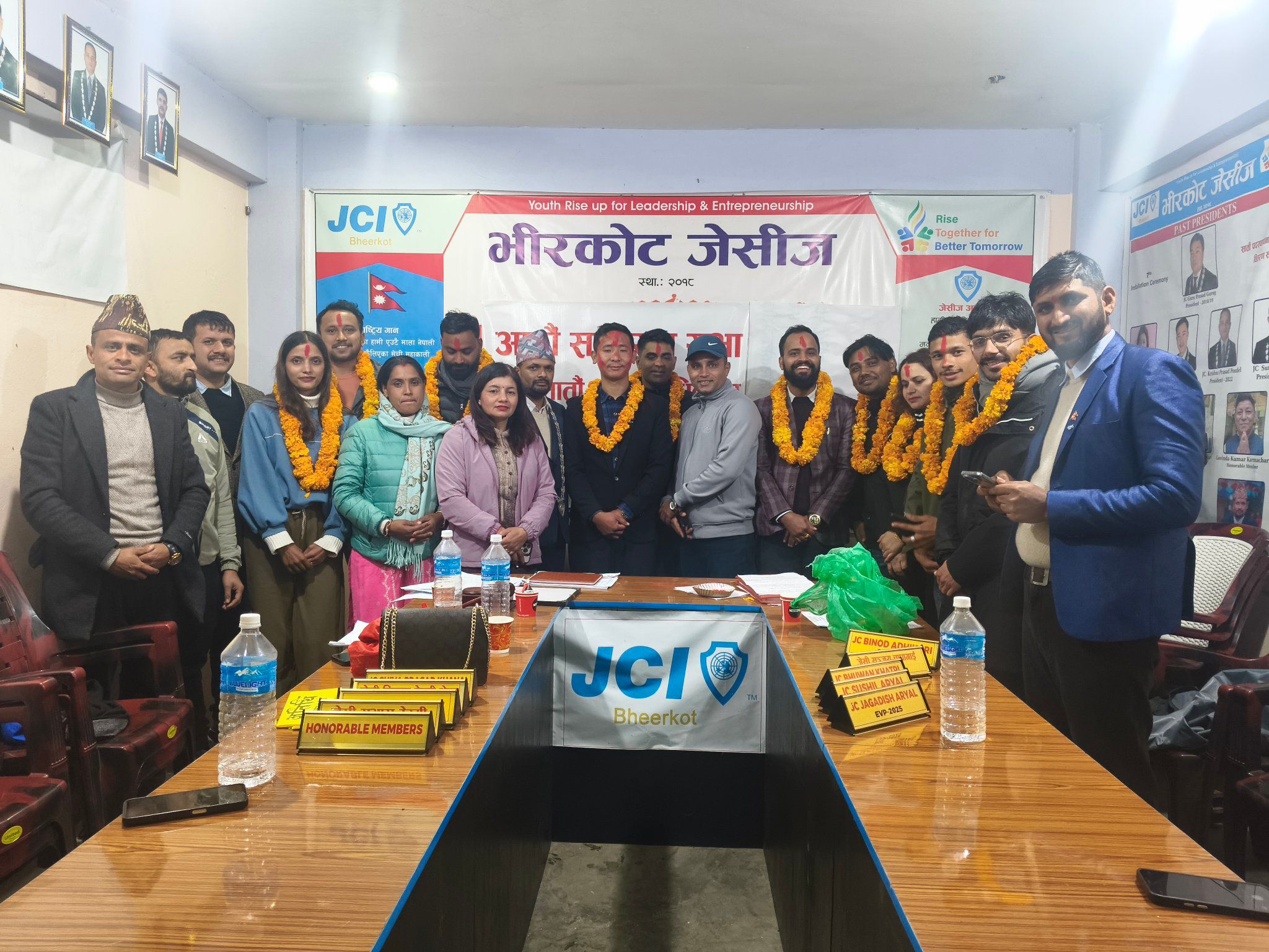 भीरकोट जेसीजको आठौं साधारण सभा सम्पन्न, वर्ष २०२६ को नेतृत्व गुरुङलाई